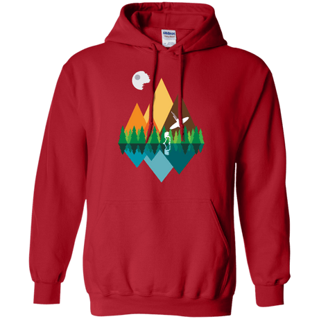 Sweatshirts Red / Small Forest View Pullover Hoodie