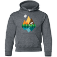 Sweatshirts Dark Heather / YS Forest View Youth Hoodie
