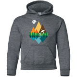 Sweatshirts Dark Heather / YS Forest View Youth Hoodie