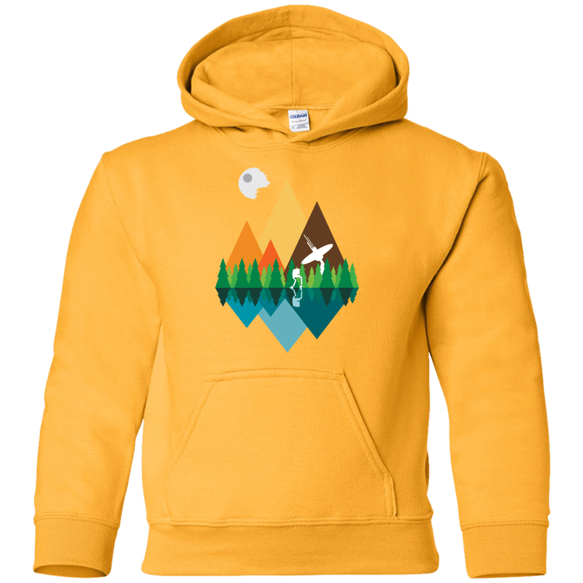Sweatshirts Gold / YS Forest View Youth Hoodie