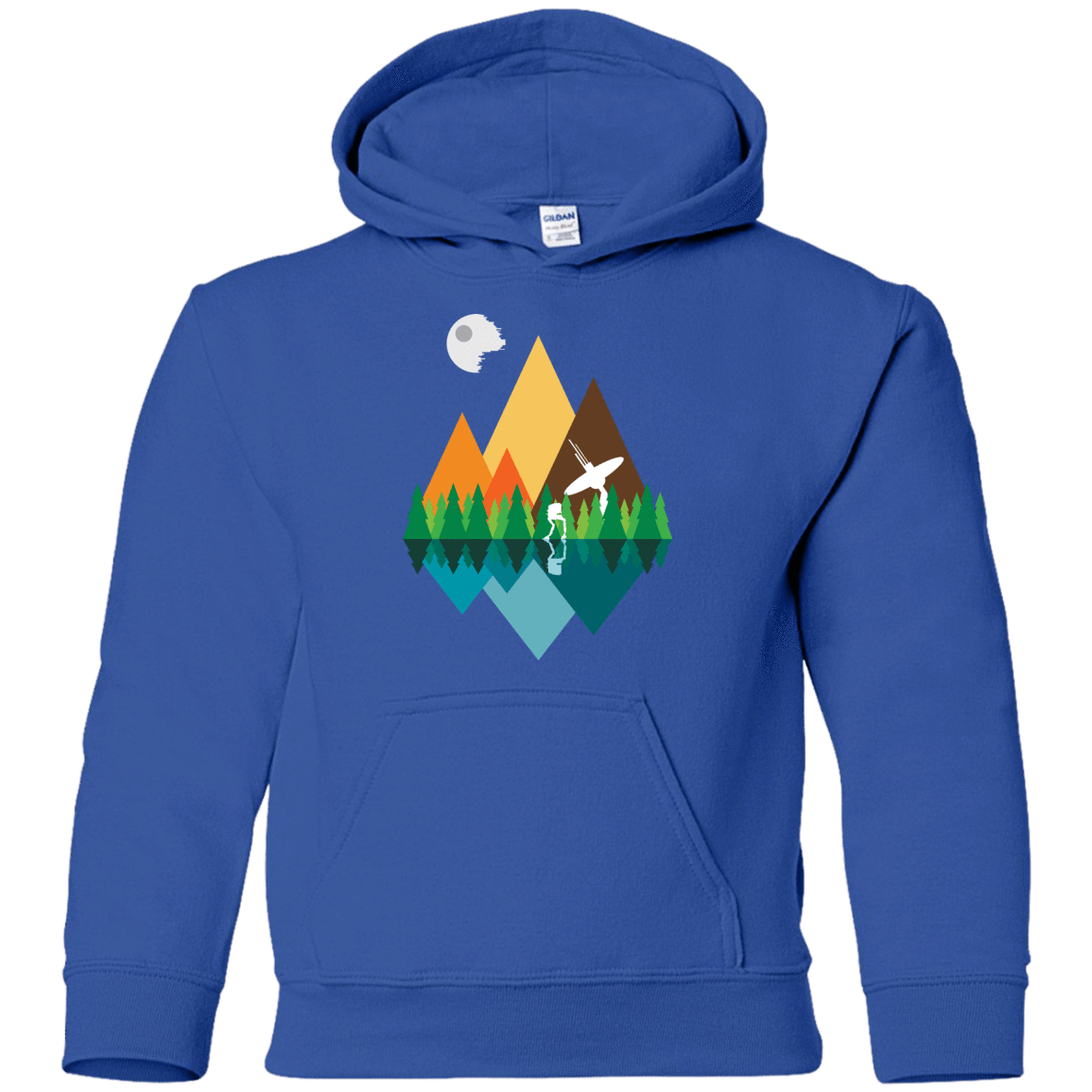 Sweatshirts Royal / YS Forest View Youth Hoodie