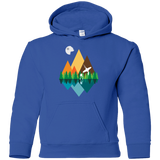 Sweatshirts Royal / YS Forest View Youth Hoodie