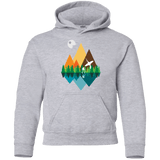 Sweatshirts Sport Grey / YS Forest View Youth Hoodie