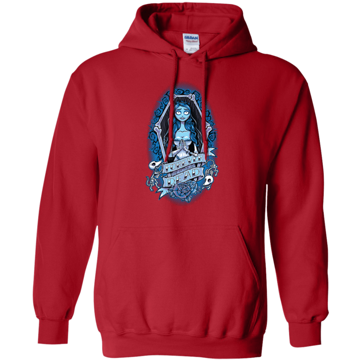 Sweatshirts Red / Small Forever Dead Pullover Hoodie