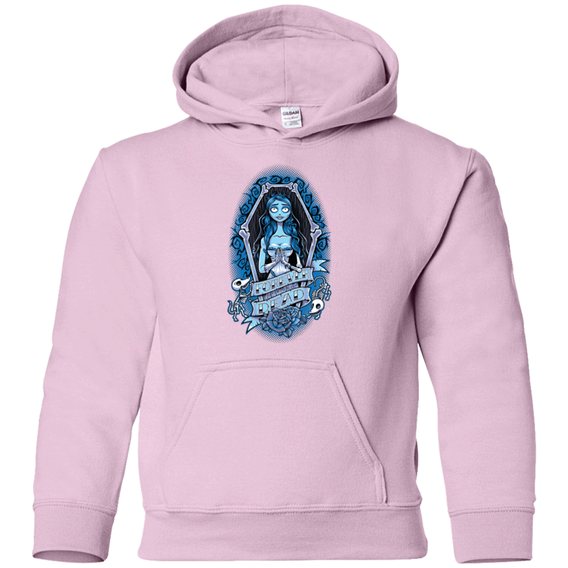 Sweatshirts Light Pink / YS Forever Dead Youth Hoodie