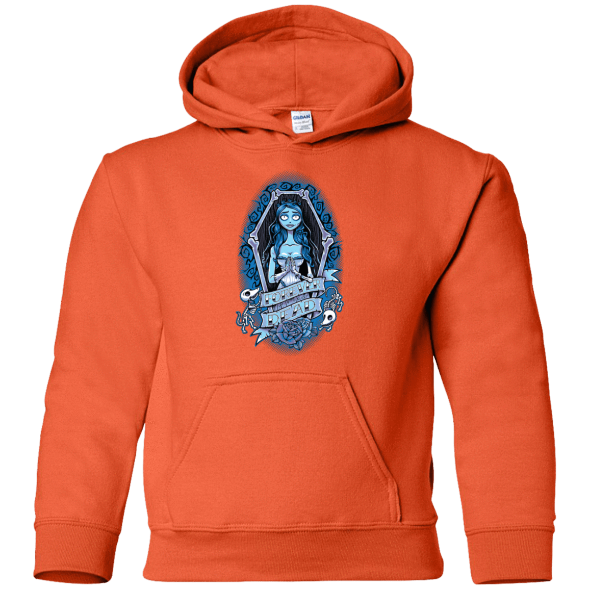 Sweatshirts Orange / YS Forever Dead Youth Hoodie