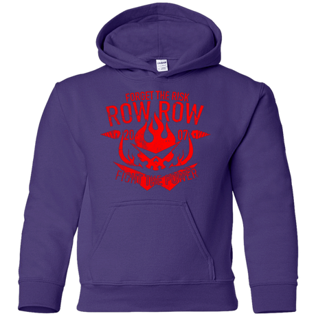 Sweatshirts Purple / YS Forget the Risk Youth Hoodie