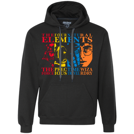 Sweatshirts Black / Small Four Elements Premium Fleece Hoodie