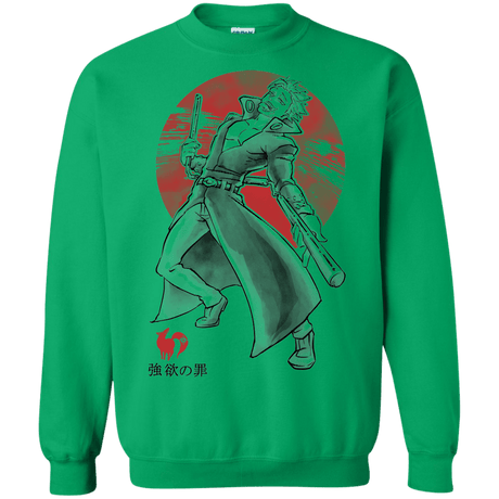 Sweatshirts Irish Green / S Fox Greed Crewneck Sweatshirt