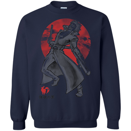 Sweatshirts Navy / S Fox Greed Crewneck Sweatshirt