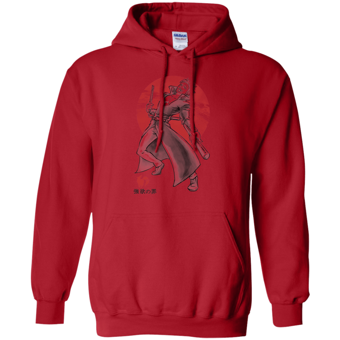 Sweatshirts Red / S Fox Greed Pullover Hoodie