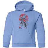 Sweatshirts Carolina Blue / YS Fox Greed Youth Hoodie