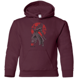 Sweatshirts Maroon / YS Fox Greed Youth Hoodie