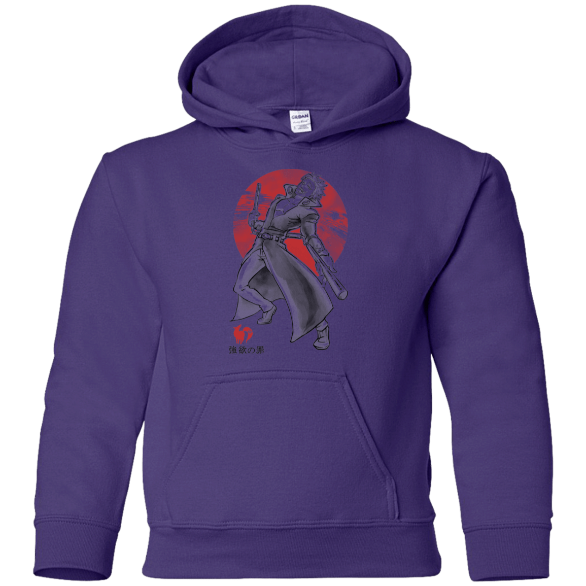 Sweatshirts Purple / YS Fox Greed Youth Hoodie