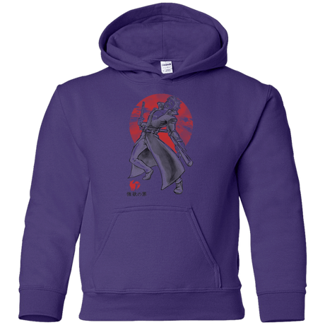 Sweatshirts Purple / YS Fox Greed Youth Hoodie