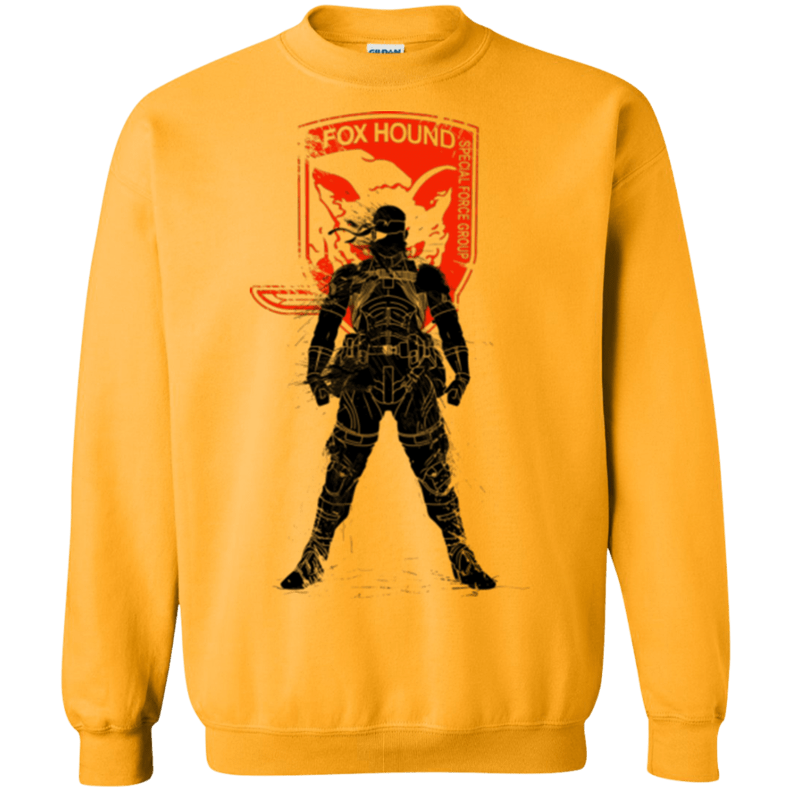 Sweatshirts Gold / Small Fox Hound (1) Crewneck Sweatshirt