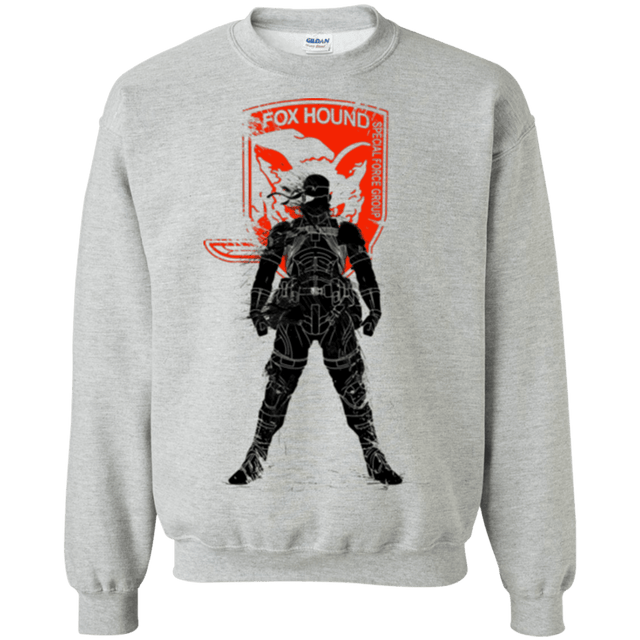 Sweatshirts Sport Grey / Small Fox Hound (1) Crewneck Sweatshirt