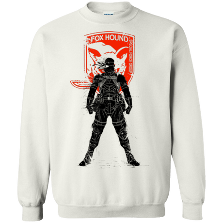 Sweatshirts White / Small Fox Hound (1) Crewneck Sweatshirt