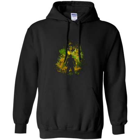 Sweatshirts Black / Small Fox Hound Art Pullover Hoodie