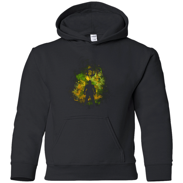 Sweatshirts Black / YS Fox Hound Art Youth Hoodie
