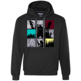 Sweatshirts Black / S Fox Pane Premium Fleece Hoodie