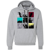 Sweatshirts Sport Grey / S Fox Pane Premium Fleece Hoodie