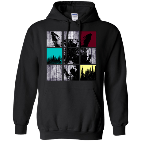 Sweatshirts Black / S Fox Pane Pullover Hoodie