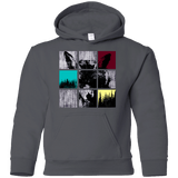 Sweatshirts Charcoal / YS Fox Pane Youth Hoodie