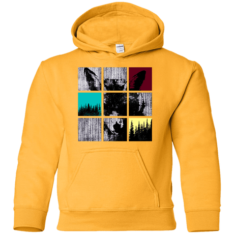 Sweatshirts Gold / YS Fox Pane Youth Hoodie