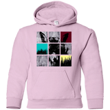 Sweatshirts Light Pink / YS Fox Pane Youth Hoodie