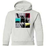 Sweatshirts White / YS Fox Pane Youth Hoodie