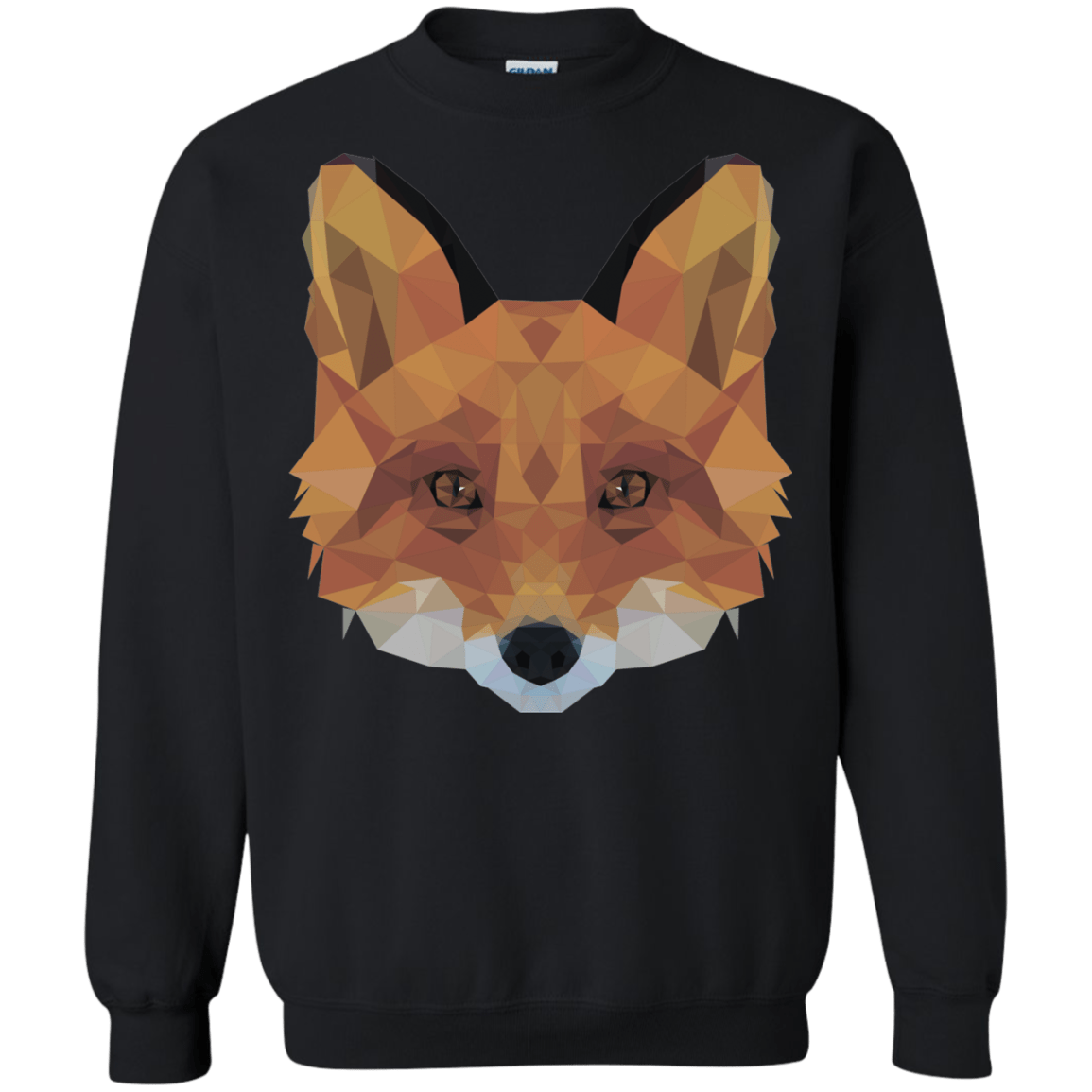 Sweatshirts Black / S Fox Portrait Crewneck Sweatshirt