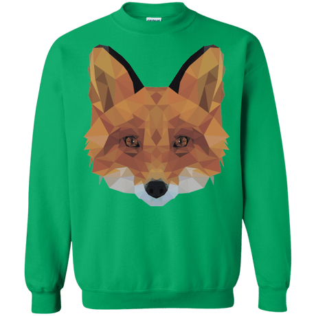 Sweatshirts Irish Green / S Fox Portrait Crewneck Sweatshirt