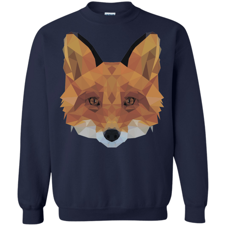 Sweatshirts Navy / S Fox Portrait Crewneck Sweatshirt