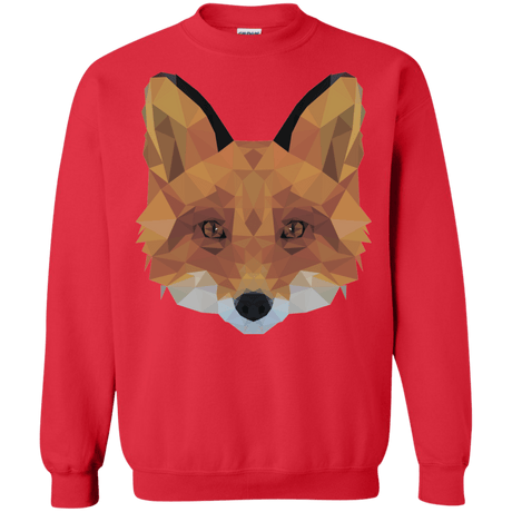 Sweatshirts Red / S Fox Portrait Crewneck Sweatshirt