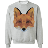 Sweatshirts Sport Grey / S Fox Portrait Crewneck Sweatshirt