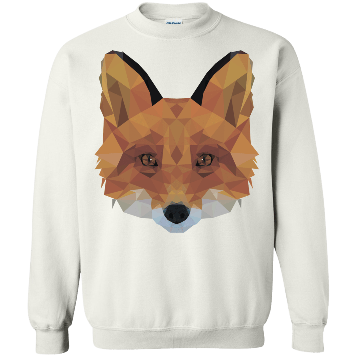 Sweatshirts White / S Fox Portrait Crewneck Sweatshirt