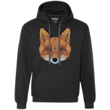Sweatshirts Black / S Fox Portrait Premium Fleece Hoodie