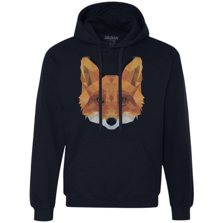Sweatshirts Navy / S Fox Portrait Premium Fleece Hoodie