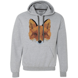 Sweatshirts Sport Grey / S Fox Portrait Premium Fleece Hoodie