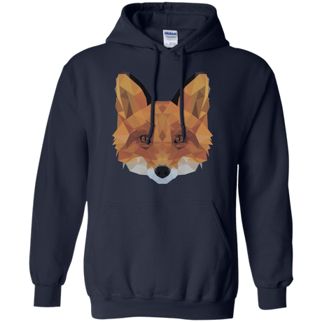 Sweatshirts Navy / S Fox Portrait Pullover Hoodie