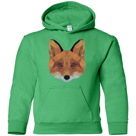 Sweatshirts Irish Green / YS Fox Portrait Youth Hoodie