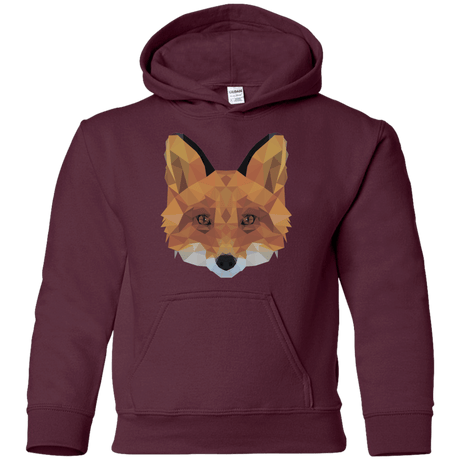 Sweatshirts Maroon / YS Fox Portrait Youth Hoodie