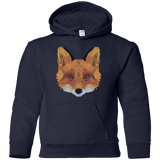 Sweatshirts Navy / YS Fox Portrait Youth Hoodie