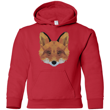 Sweatshirts Red / YS Fox Portrait Youth Hoodie