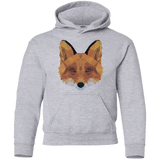 Sweatshirts Sport Grey / YS Fox Portrait Youth Hoodie