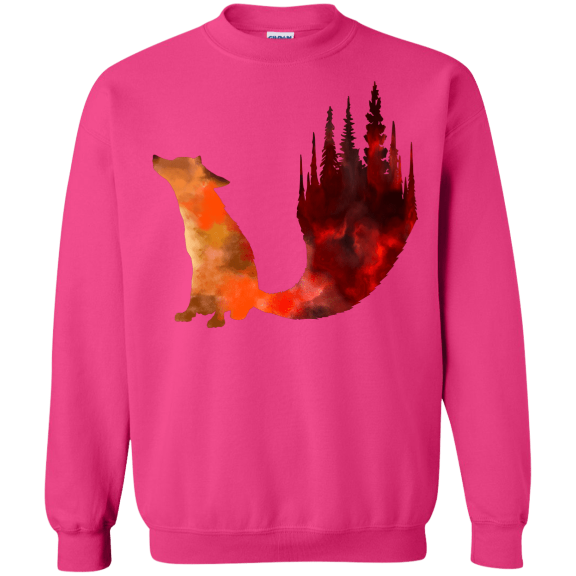 Sweatshirts Heliconia / S Fox Tail Crewneck Sweatshirt