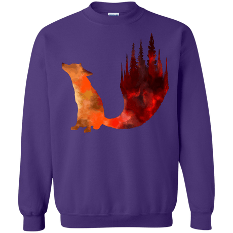 Sweatshirts Purple / S Fox Tail Crewneck Sweatshirt