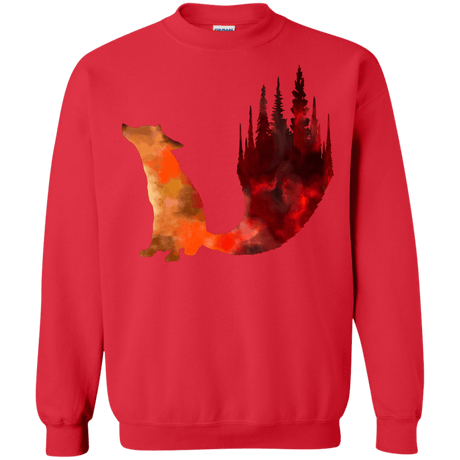 Sweatshirts Red / S Fox Tail Crewneck Sweatshirt