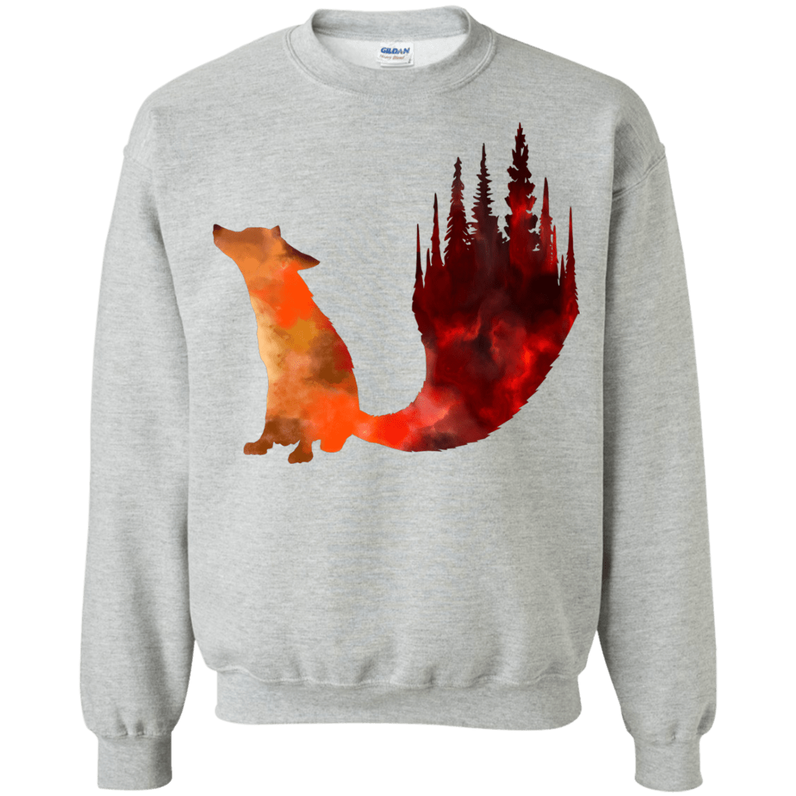 Sweatshirts Sport Grey / S Fox Tail Crewneck Sweatshirt